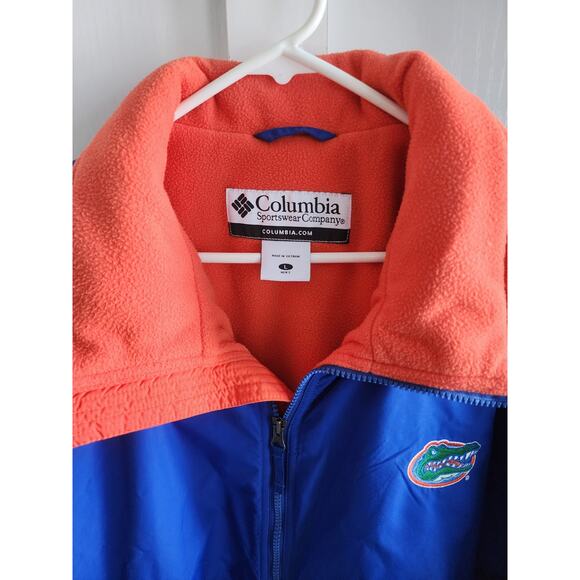 Columbia University of Florida Gators fleece lined jacket / coat - size Large - Picture 5 of 11